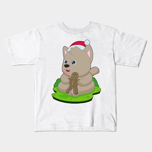 Dog Christmas Cookie Kids T-Shirt